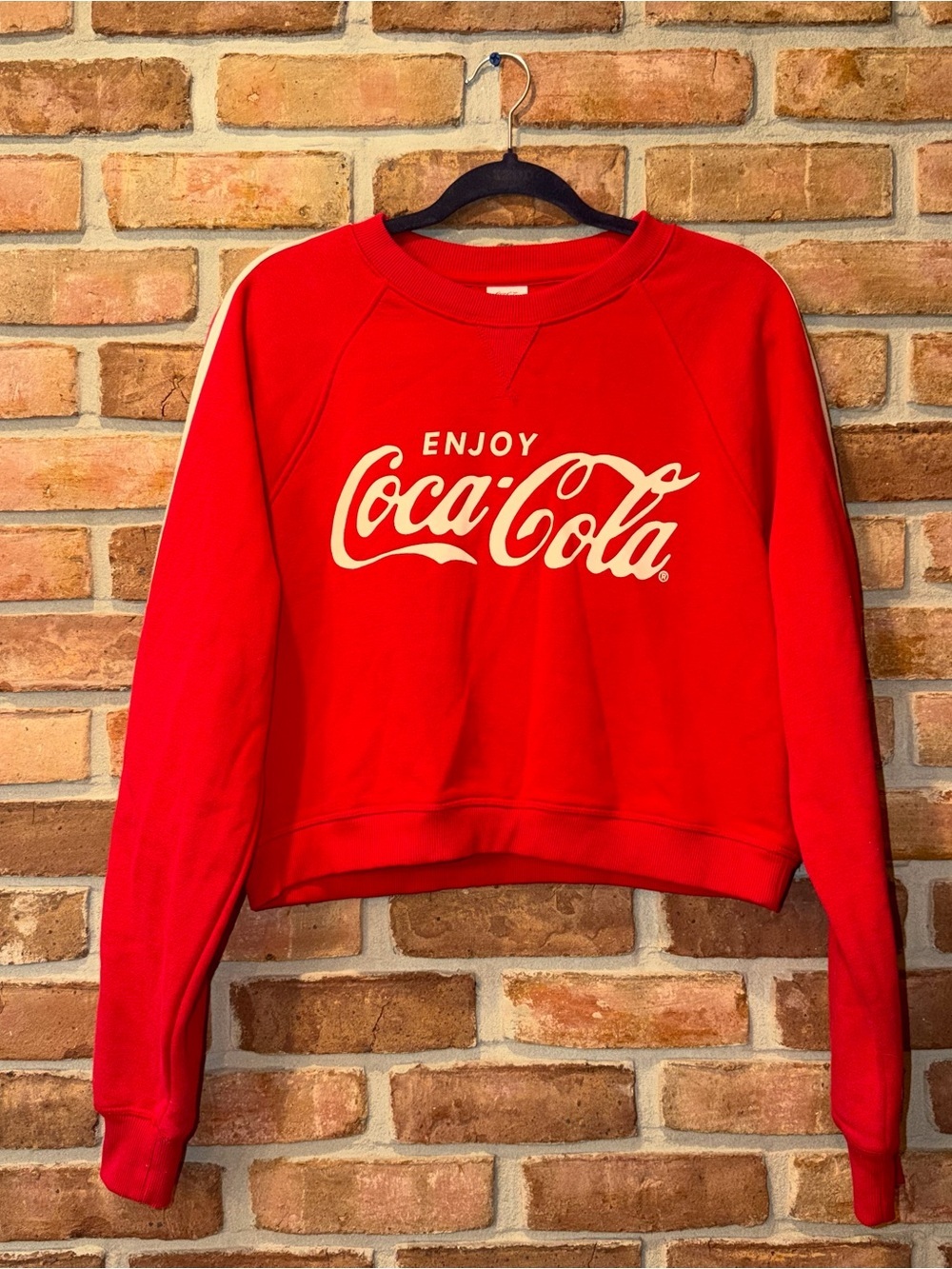 PacSun Coca-Cola Long Sleeve Crop Top ✨🥤❤️